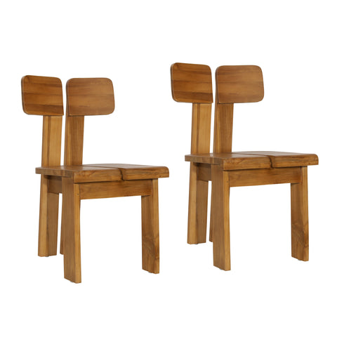 Teagan Natural Dining Chair Set Of 2