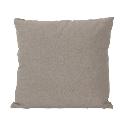 Edme Flower Grey Yellow Dye Pillow