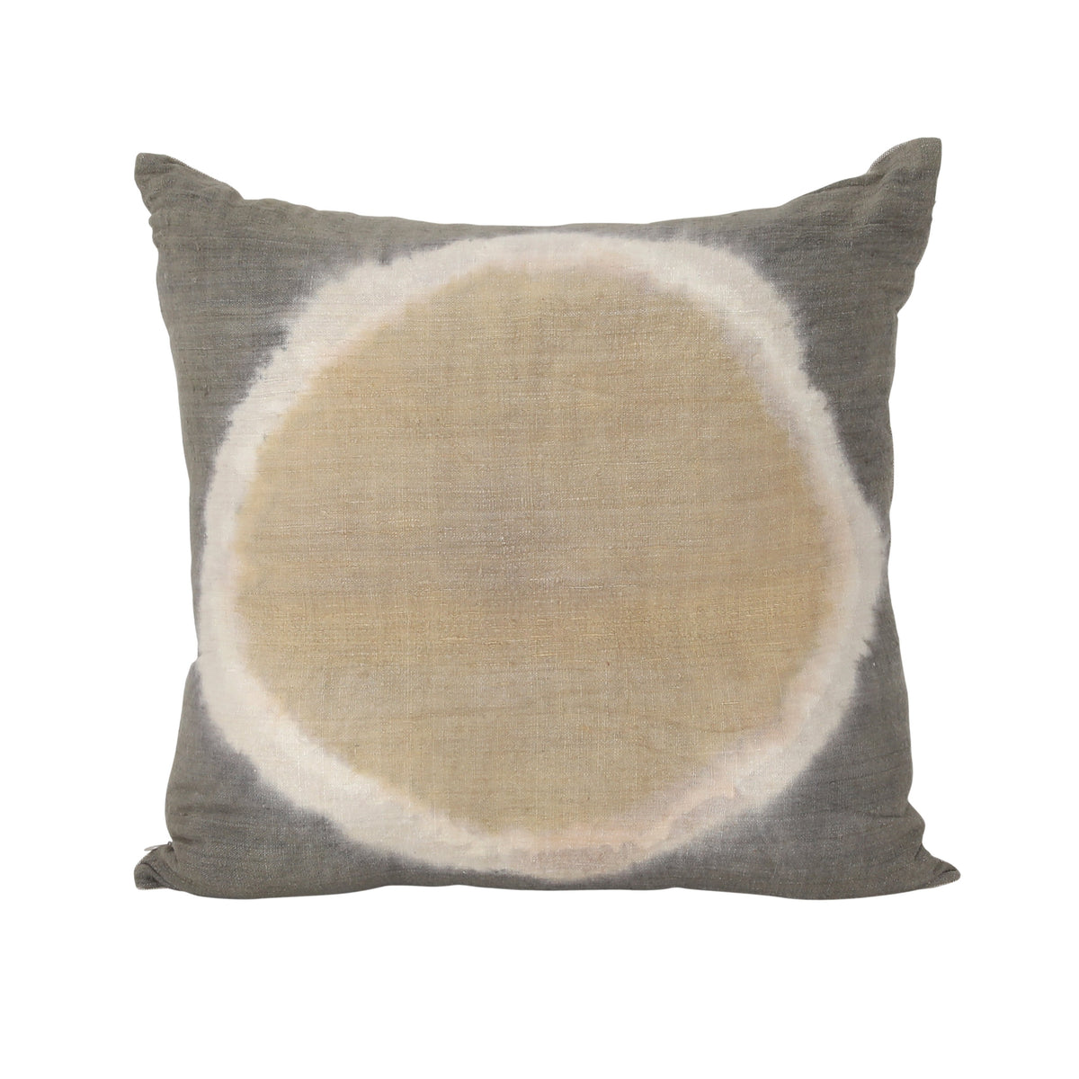 Laire Flower Grey Dye Pillow