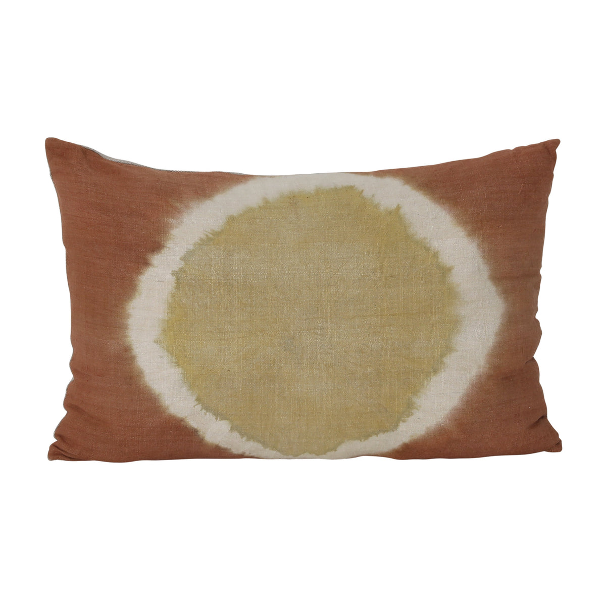 Kenzy Flower Orange Dye Pillow