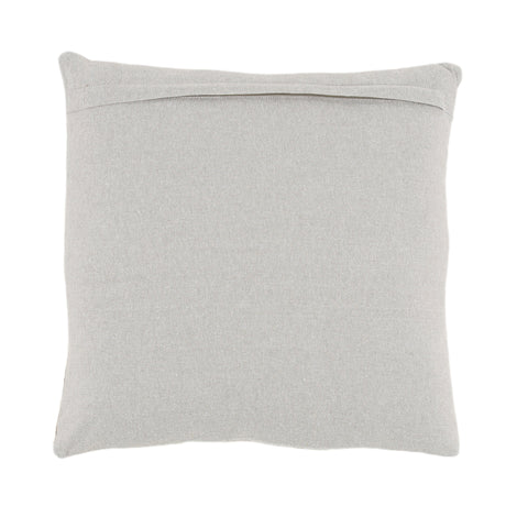 Rovina Grey and White Pillow