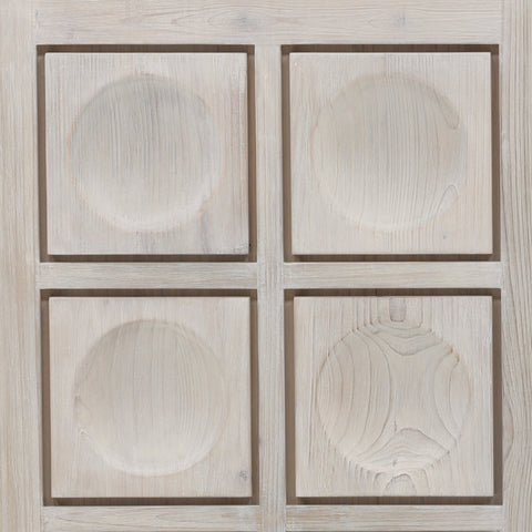 Odin Light Grey Wash and Black Sideboard