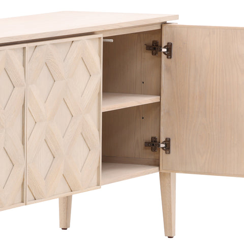 Melora Light Natural Sideboard