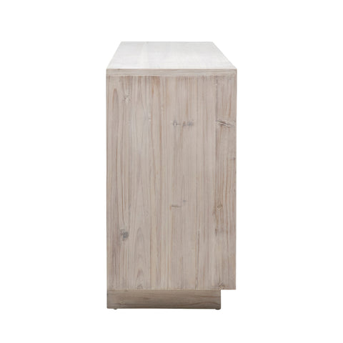 Ampelle Light Natural Brushed Wood Finish Sideboard