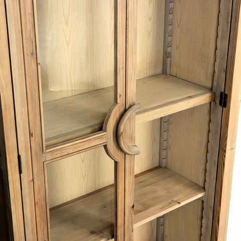 Cordova Medium Brown Wash Vitrine