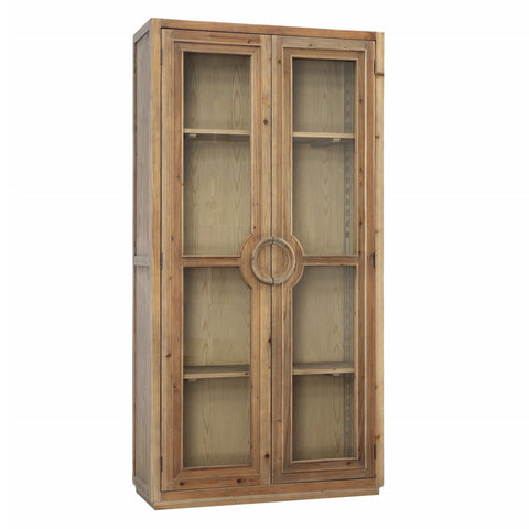 Cordova Medium Brown Wash Vitrine
