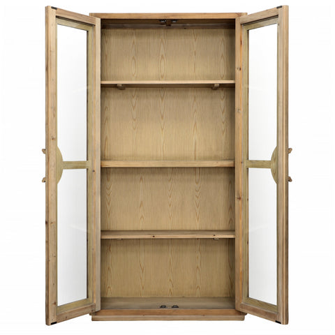 Cordova Medium Brown Wash Vitrine