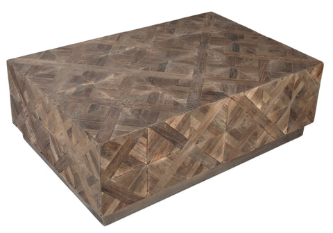 Formosa Medium Brown Sealed Finish Coffee Table