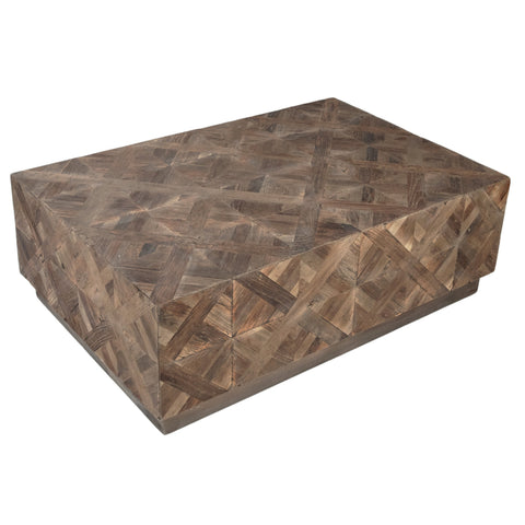 Formosa Medium Brown Sealed Finish Coffee Table