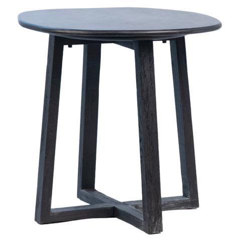 Iver Black Marble Side Table