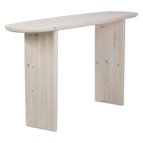 Celine Whitewash Finish Console Table