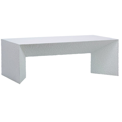 Orbina White Sealed Finish Coffee Table