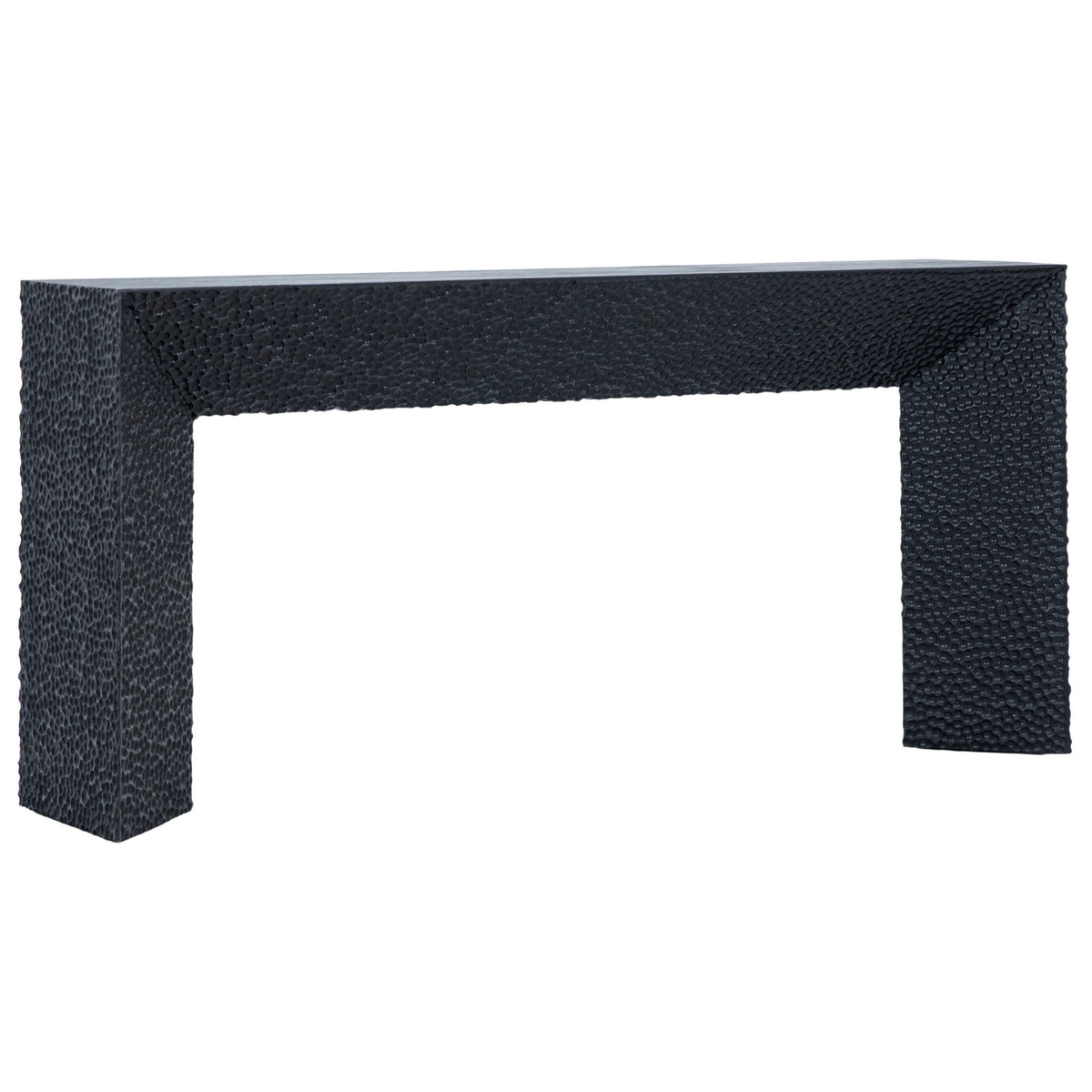Orbina White Sealed Finish Console Table