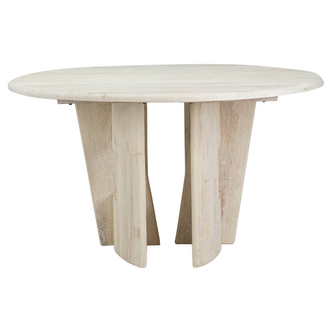 Talitha Light Warm Wash Sealed Finish Dining Table