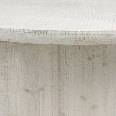 Celine Whitewash Finish Dining Table