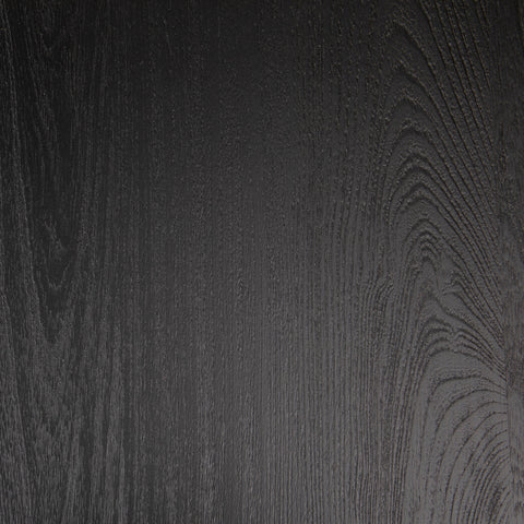 Randolph Brushed Black Metal and Black Wood Finish Desk