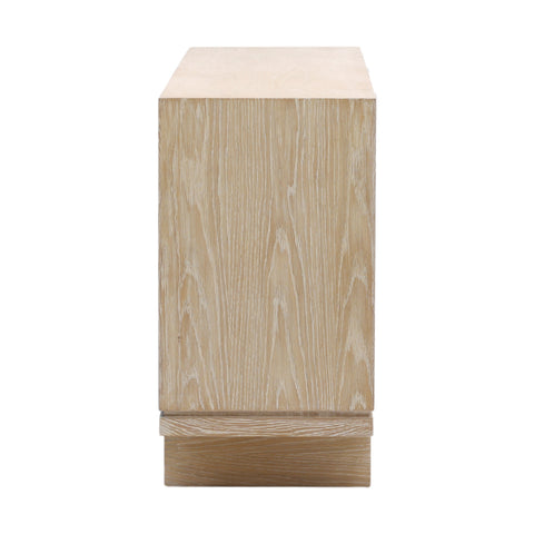 Pierre Black and Light Natural Sideboard