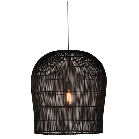 Beswick Black Finish Pendant Light