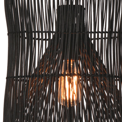 Lika Black Finish Pendant Light