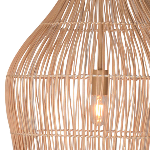 Serena Natural Finish Chandelier