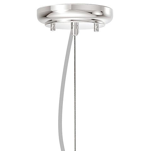 Alec Stone Grey Finish Pendant Light