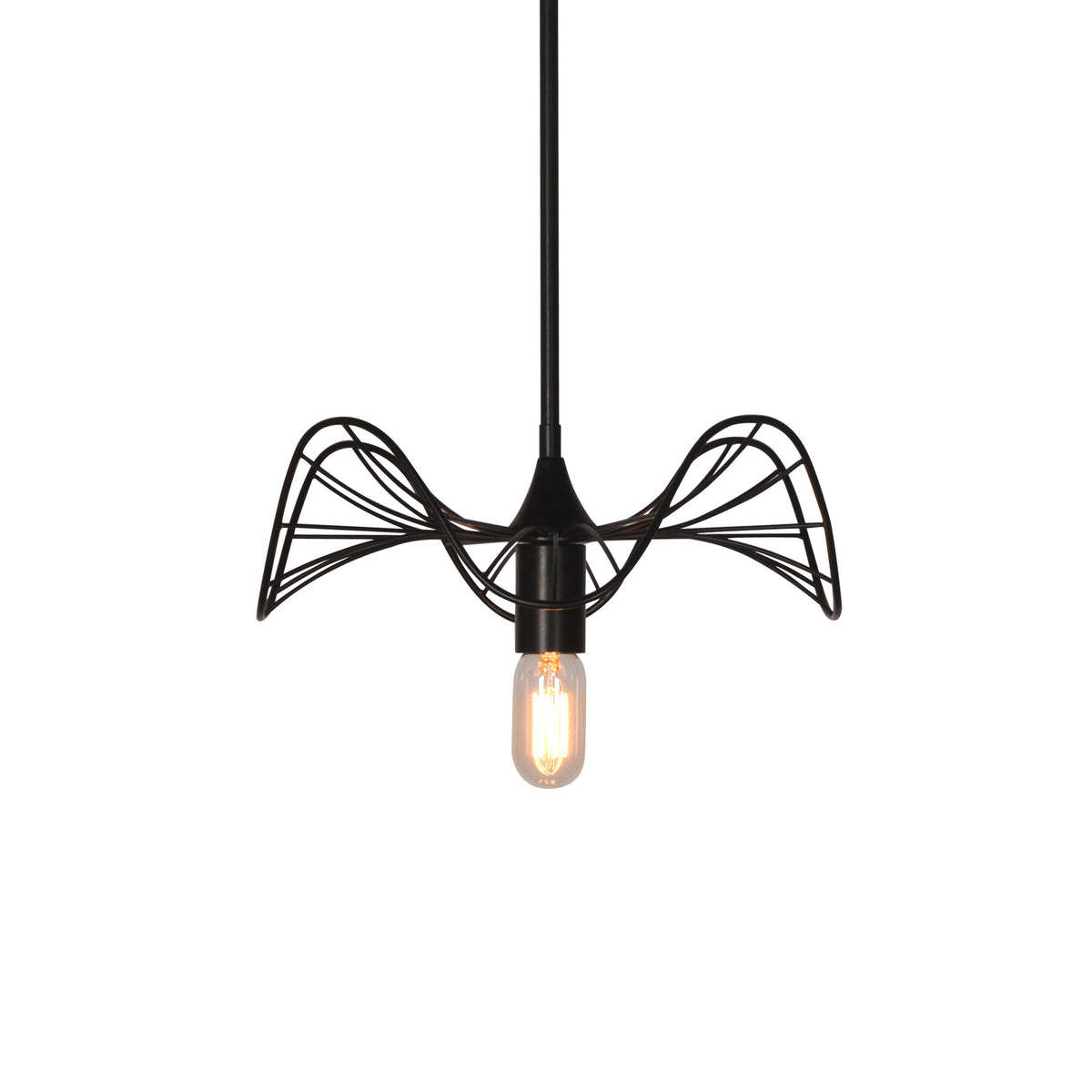 Patrizio Matte Black Finish Pendant Light