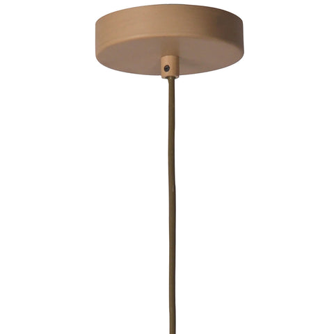 Lola Natural Finish Pendant Light