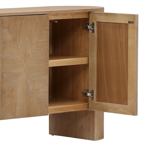 Maven Light Natural Sideboard