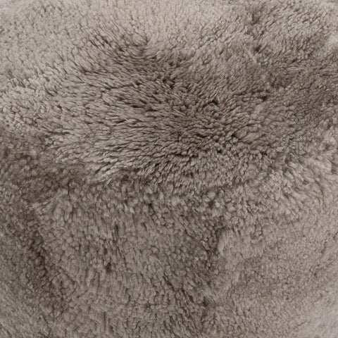 Kiwi Grey Pouf