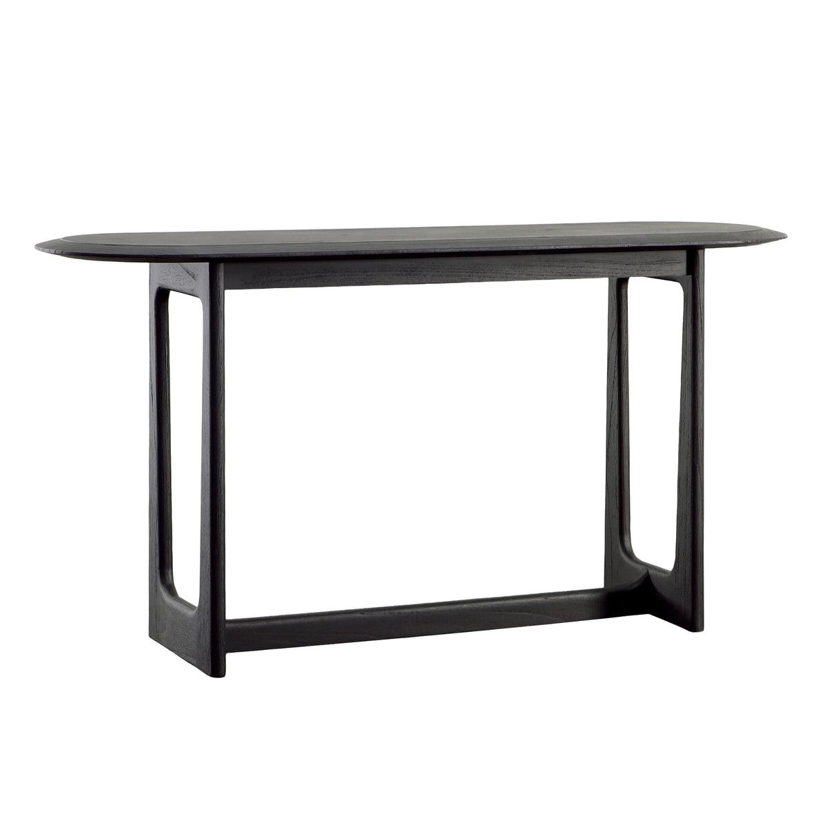 Alamos Black Finish Console Table