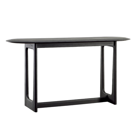 Alamos Black Finish Console Table
