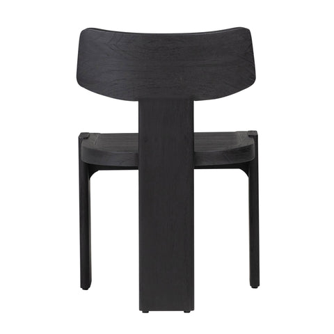 Arteaga Black Finish Dining Chair
