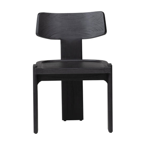 Arteaga Black Finish Dining Chair