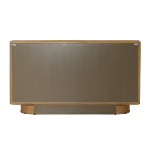Crispina Natural and Brass Pulls Sideboard
