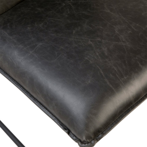 Gordola Antique Black Finish Dining Chair