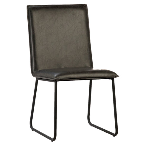 Gordola Antique Black Finish Dining Chair