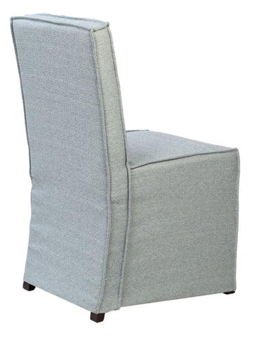 Hartne Light Blue Finish Dining Chair