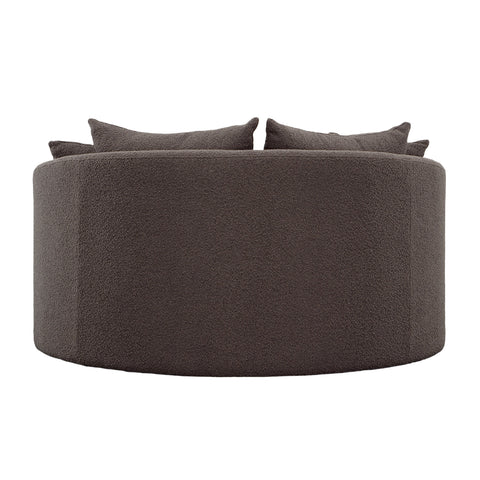 Ember Charcoal Boucle Chair And A Half