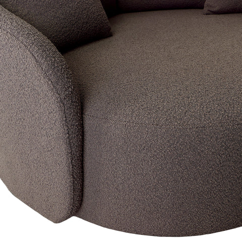Ember Charcoal Boucle Chair And A Half