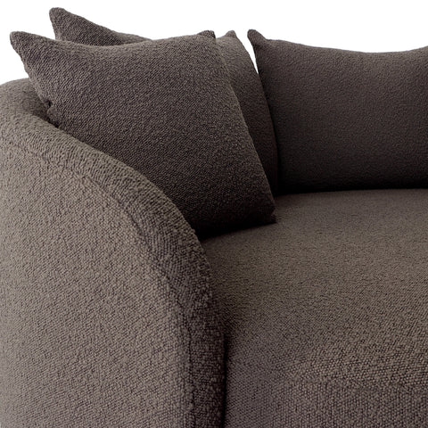 Ember Charcoal Boucle Chair And A Half