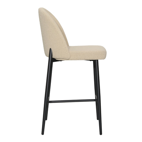 Ramsay Sand and Black Counter Stool