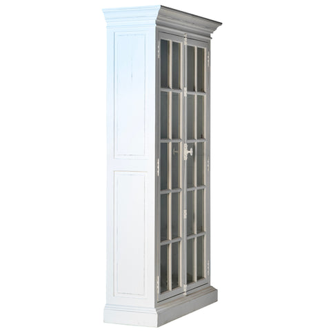 Yarmouth Whitewash Sandblasted Finish Cabinet