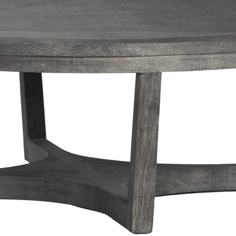 Malburn Black Burnt Oak Sealed Finish Coffee Table