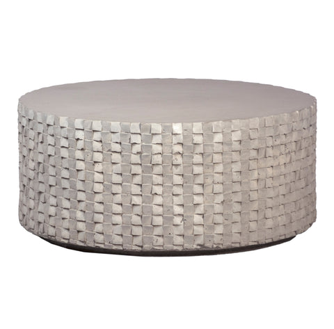 Natsu Light Grey Sealed Concrete Outdoor Coffee Table