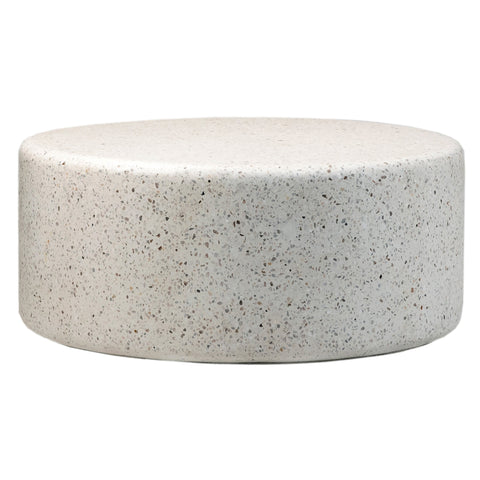 Adriti Off White Terrazzo Outdoor Coffee Table