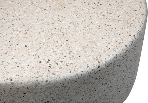 Adriti Off White Terrazzo Outdoor Coffee Table