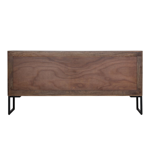 Claes Brown and White Antique Sideboard
