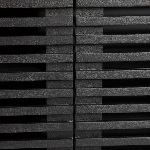 Moblin Matte Black Finish Sideboard