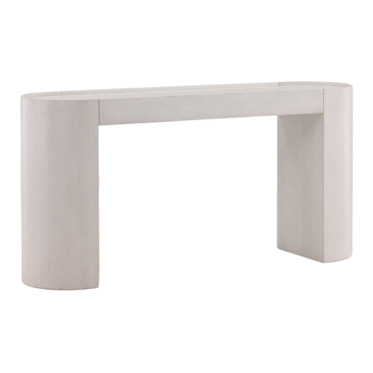 Corden Antique White Wash Sealed Finish Console Table