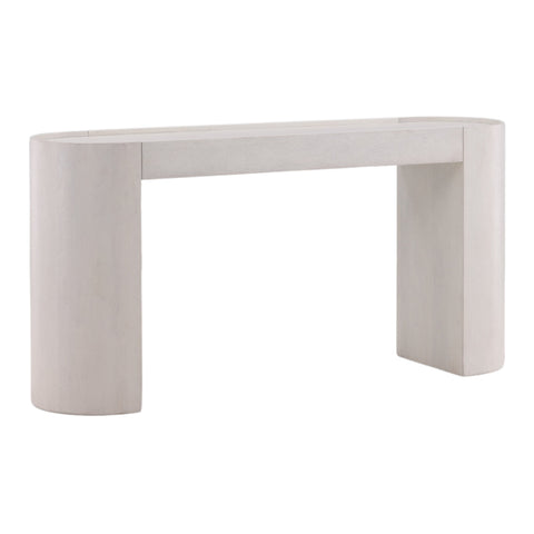 Corden Antique White Wash Sealed Finish Console Table